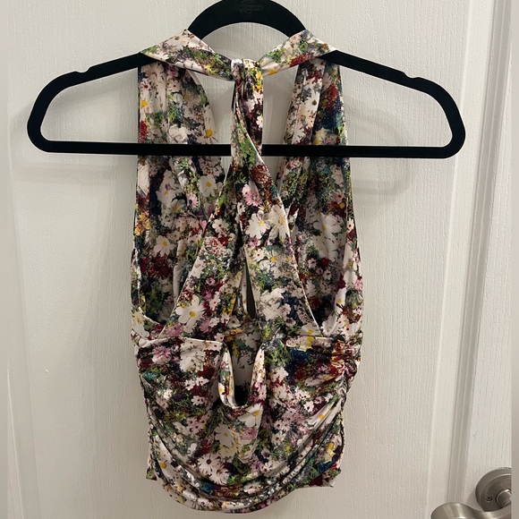 Guess floral halter top - Picture 3 of 5